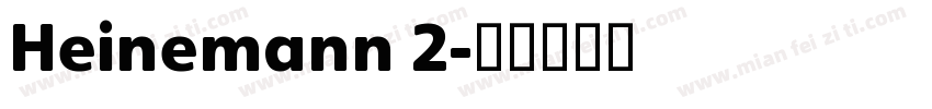 Heinemann 2字体转换
